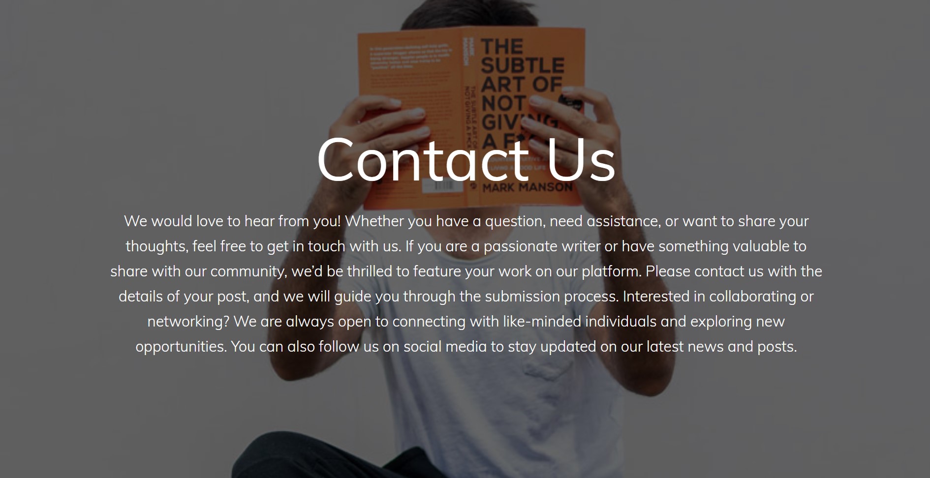Contact Page