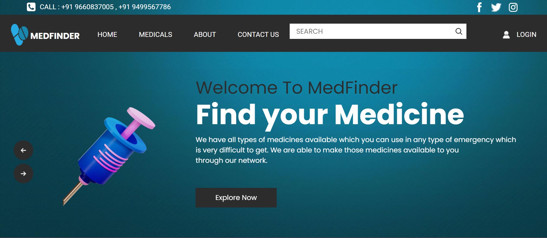 Homepage